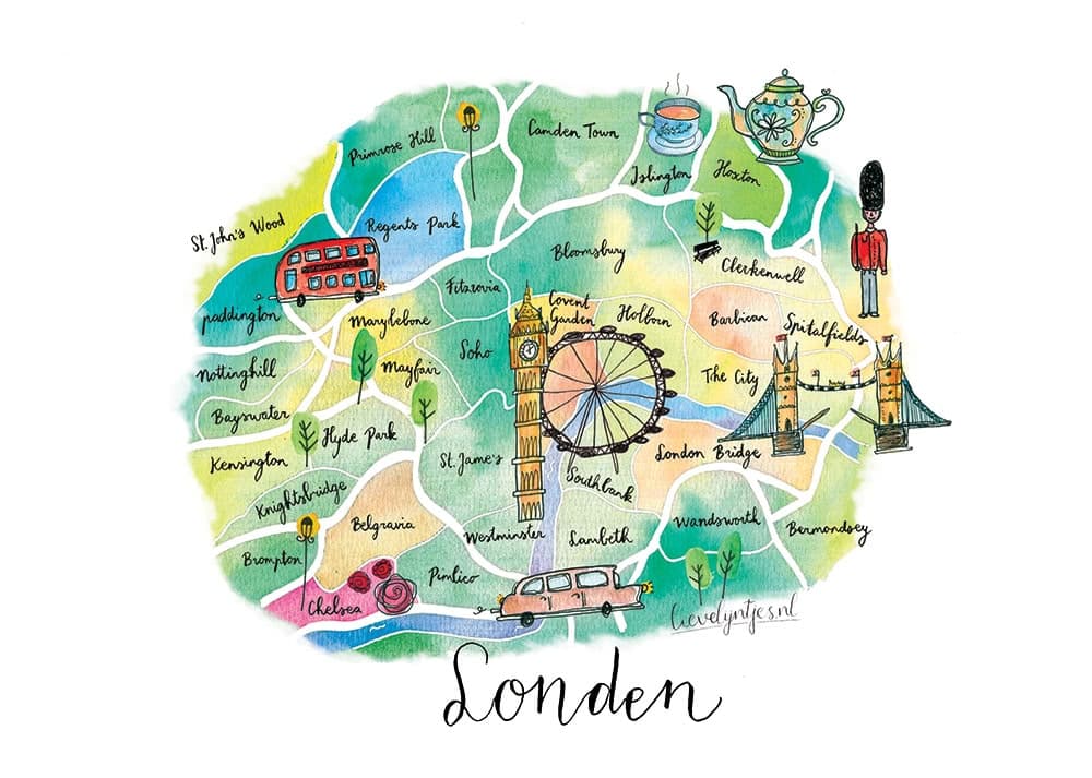 London Map Chelsea