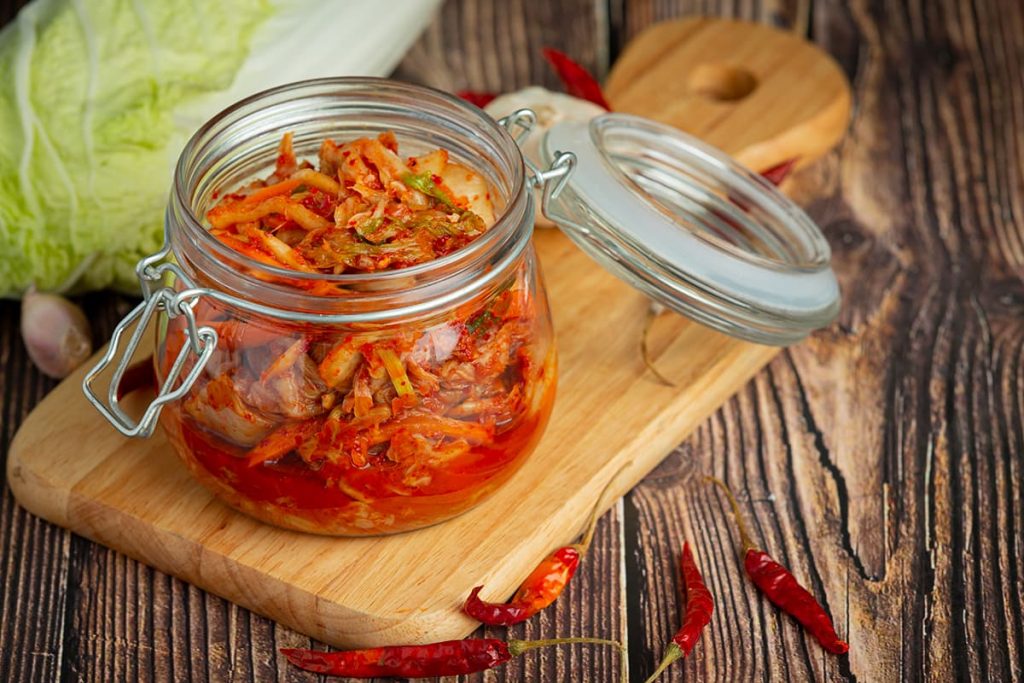 Zomer recepten kimchi