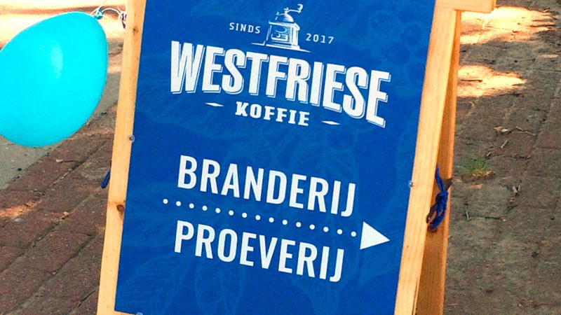 Westfriese Koffie Wognum bewegwijzering 800x450