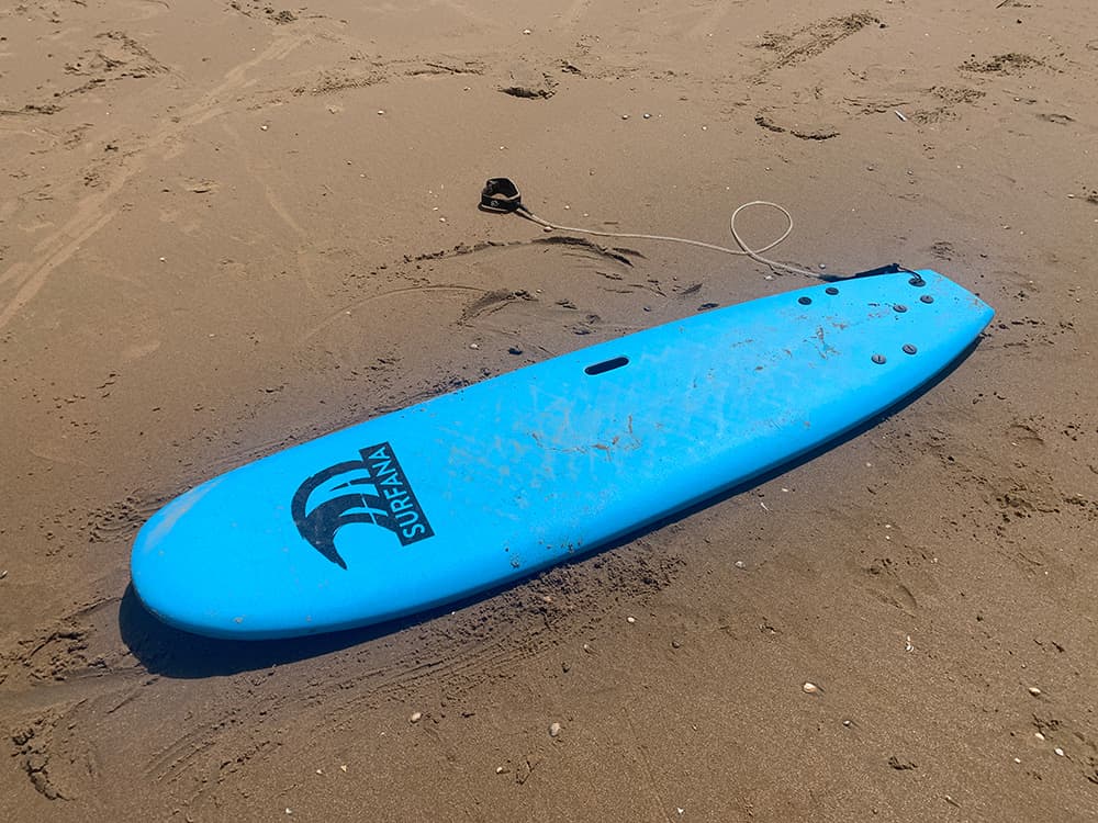 Surfles in Bloemendaal aan Zee