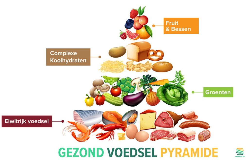Gezond voedsel pyramide