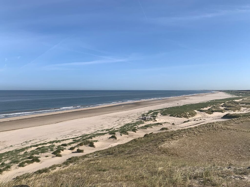 Petten aan Zee strand in Noord-Holland