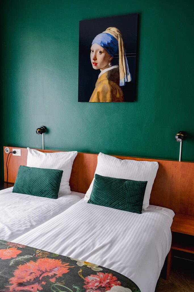 Prachtig ontworpen slaapkamers bij Hotel Keur 