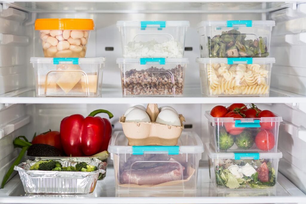 Hoe lang voedsel bewaren in de koelkast