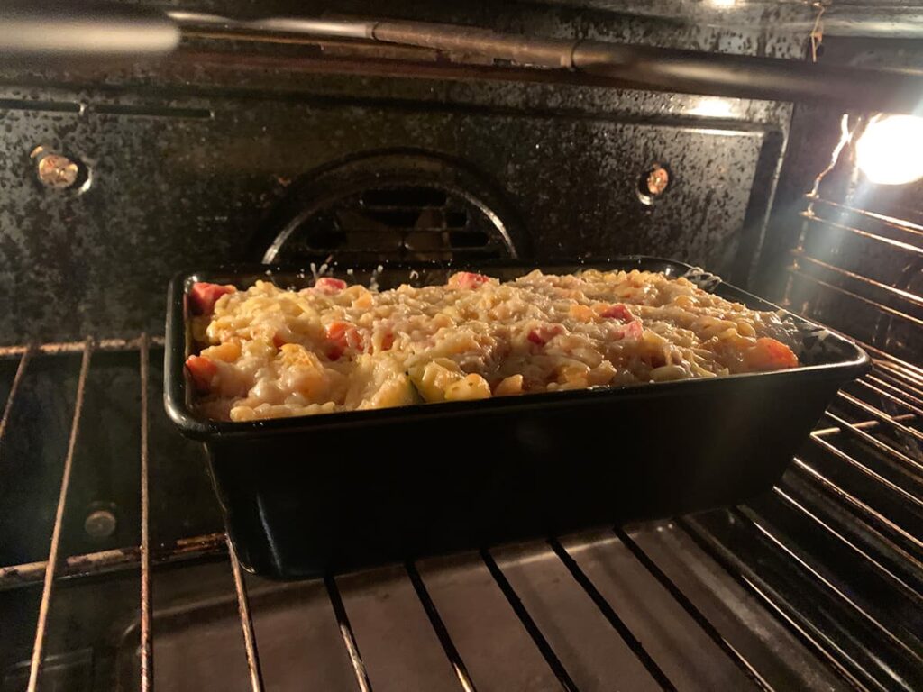 Macaroni ham en kaas recept in de oven