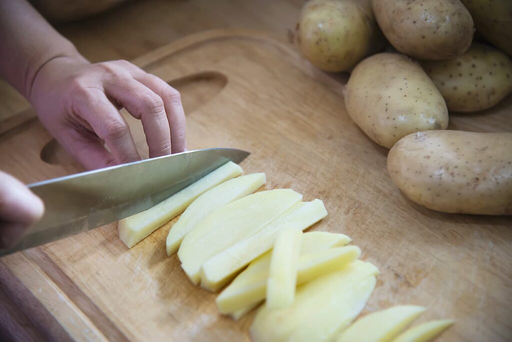 Zelf frietjes maken