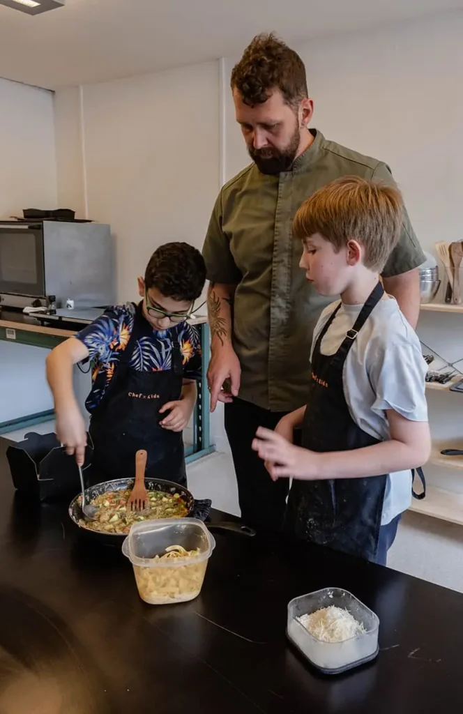 Elk gerecht wordt meegenomen om thuis te laten proeven