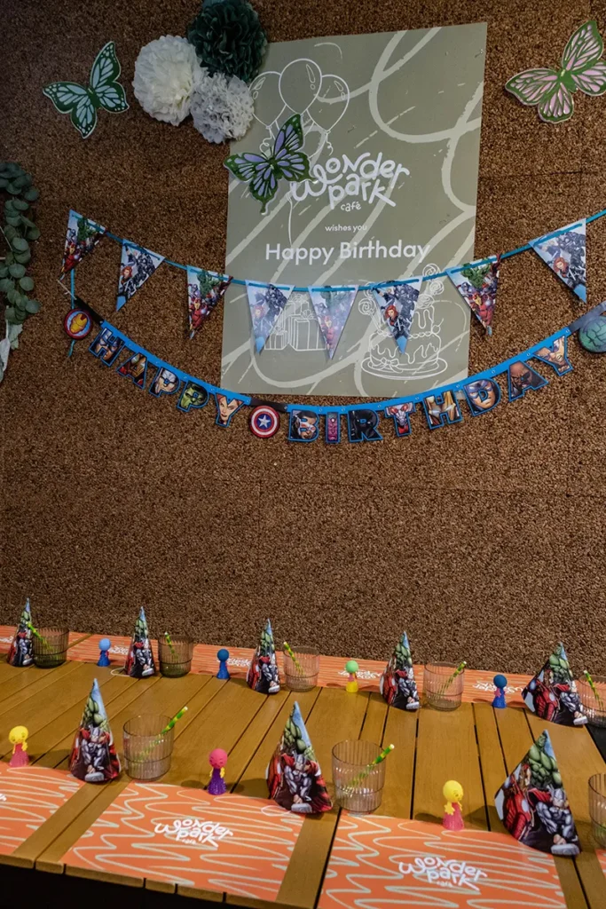 Wonderpark Café Amstelveen, populaire locatie voor kinderfeestjes Amstelveen