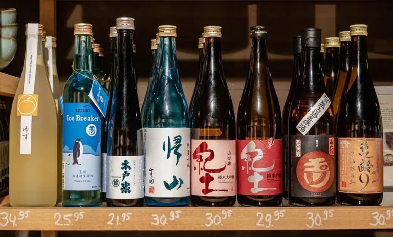 Sassen Deli heeft genoeg keuze uit diverse soorten Japanse Sake 768x463