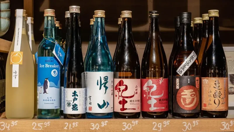 Sassen Deli heeft genoeg keuze uit diverse soorten Japanse Sake 800x450