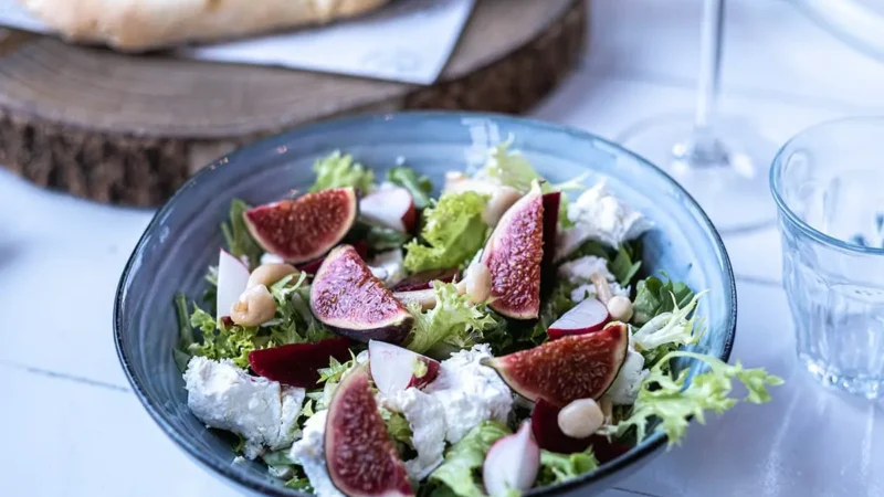 Geitensalade met vijgen 800x450