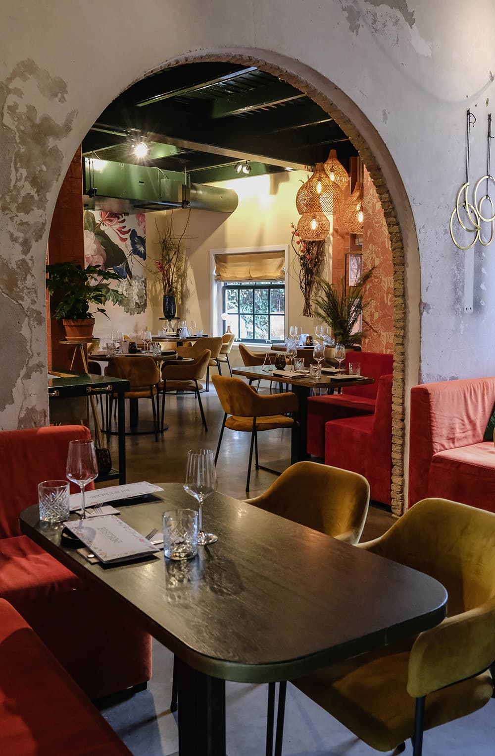 Een sfeervol interieur bij Bistro Op 3