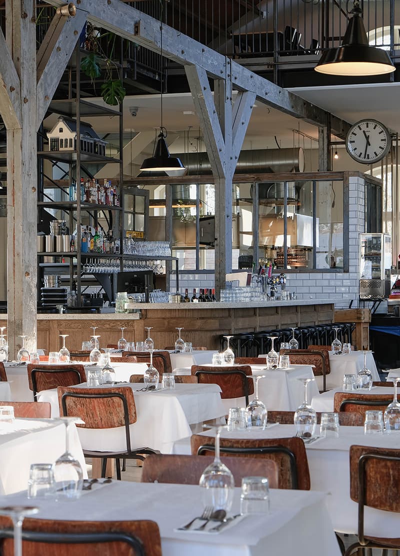 Industriële vormgeving van het interieur in Haarlem
