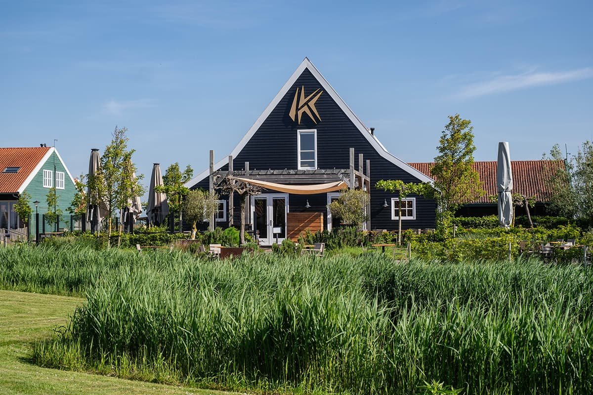 Krelis op het historische Erfgoedpark De Hoop in Uitgeest