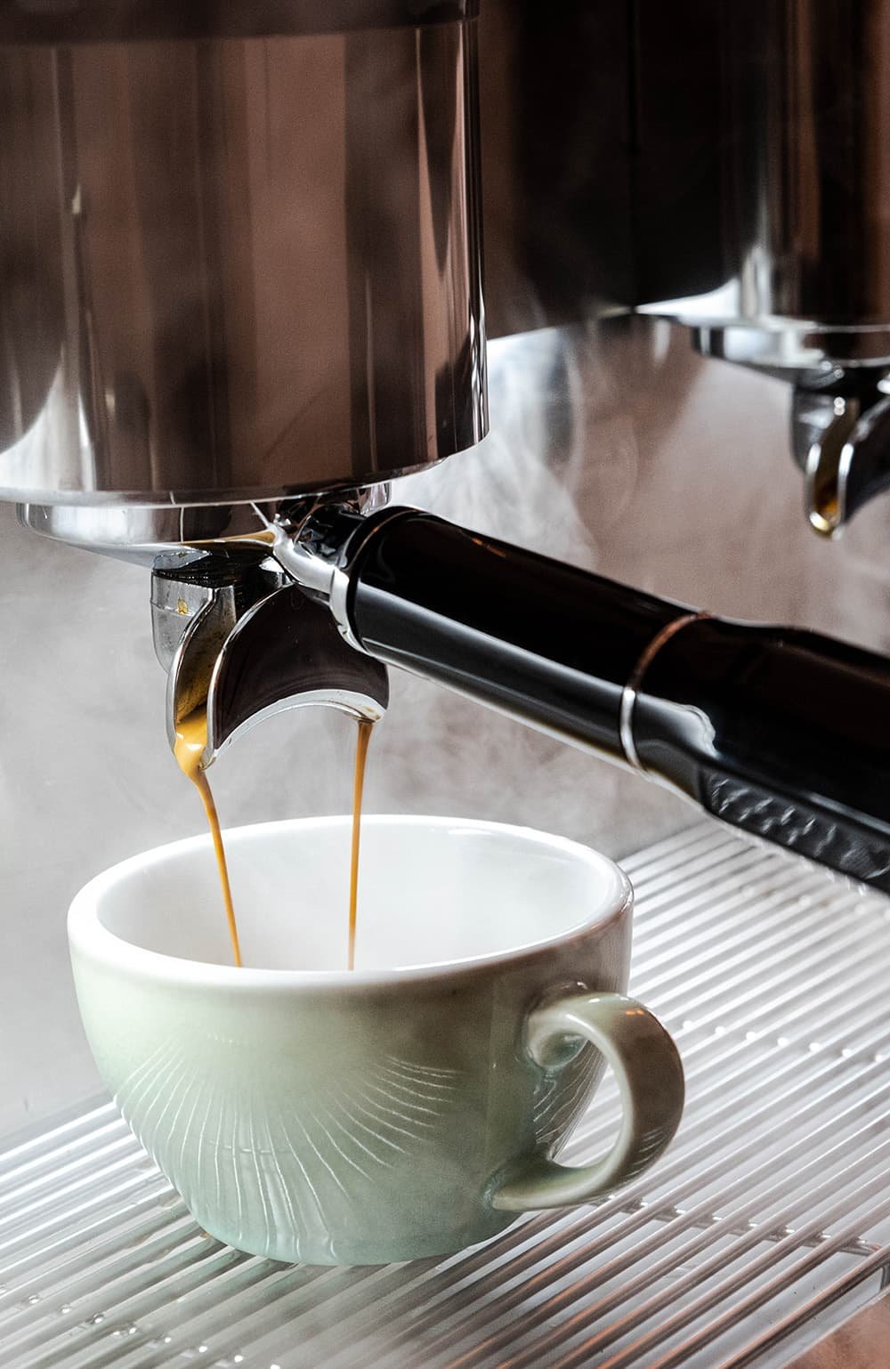 Espresso in de maak