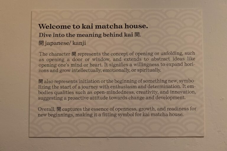 Uitleg over de naam Kai van Matcha House 768x512