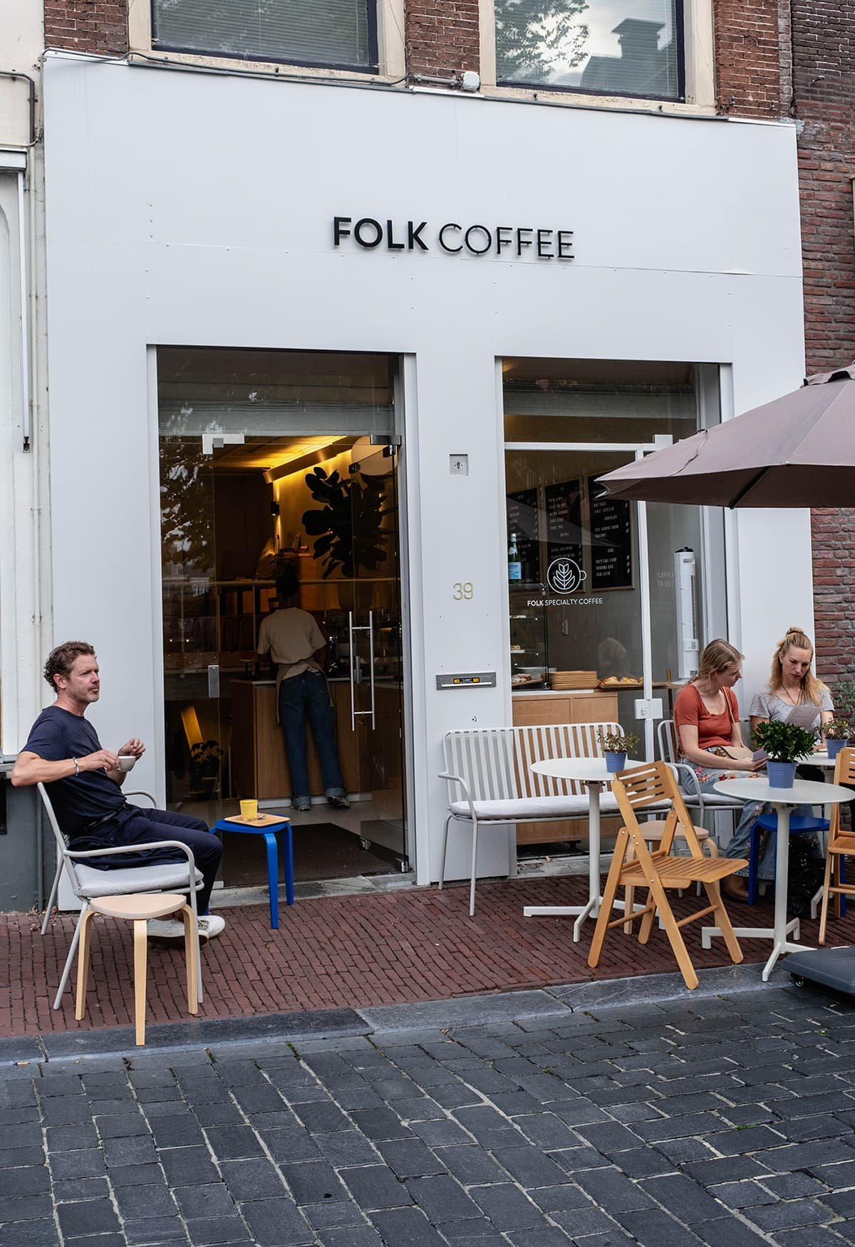 FOLK specialty coffee aan Nieuwestad 39 in Leeuwarden